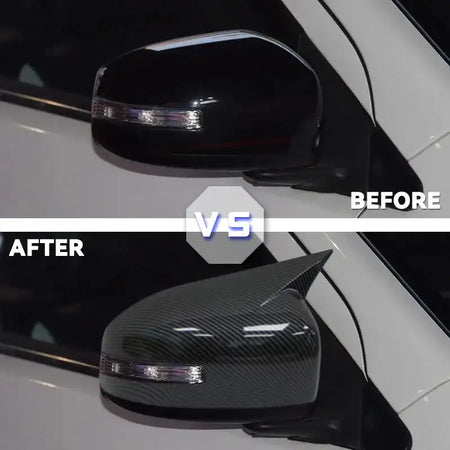 Carbon Fiber Mirror Cover Trim For Mitsubishi Lancer X 10