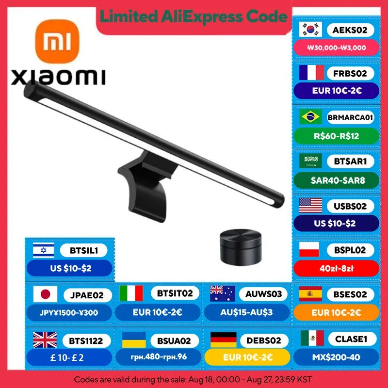 XIAOMI MIJIA Computer Monitor Light Bar 1S &ndash; Eye Protection Monitor Light Bar 1S