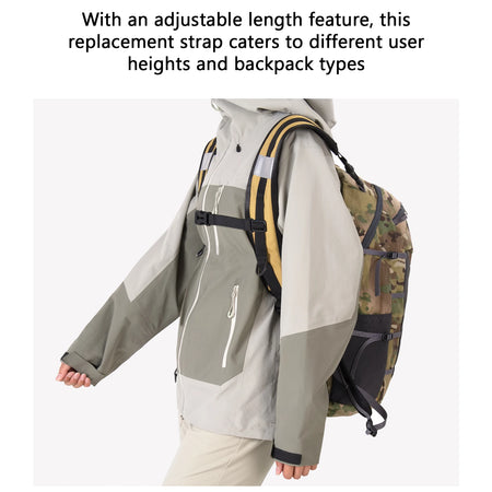 Oxford Cloth Backpack Strap With Belt &ndash; Easy Installation