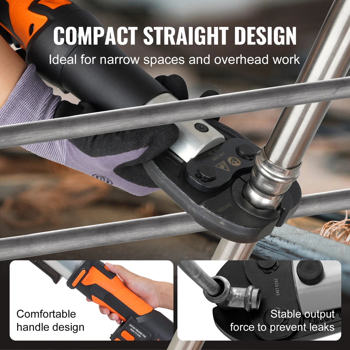 SucceBuy Pro Press Tool Electric Crimping &ndash; Cordless 20V