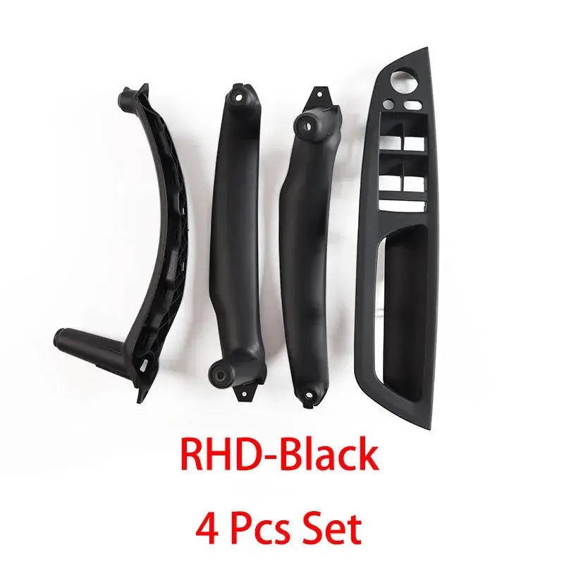 LHD RHD 4pcs Set Car Inner Driver Door Window Switch Armrest Cover Pull Handle For BMW X5 X6 E70 E71 E72 2007-2013 by InterCyprus Trading Ltd