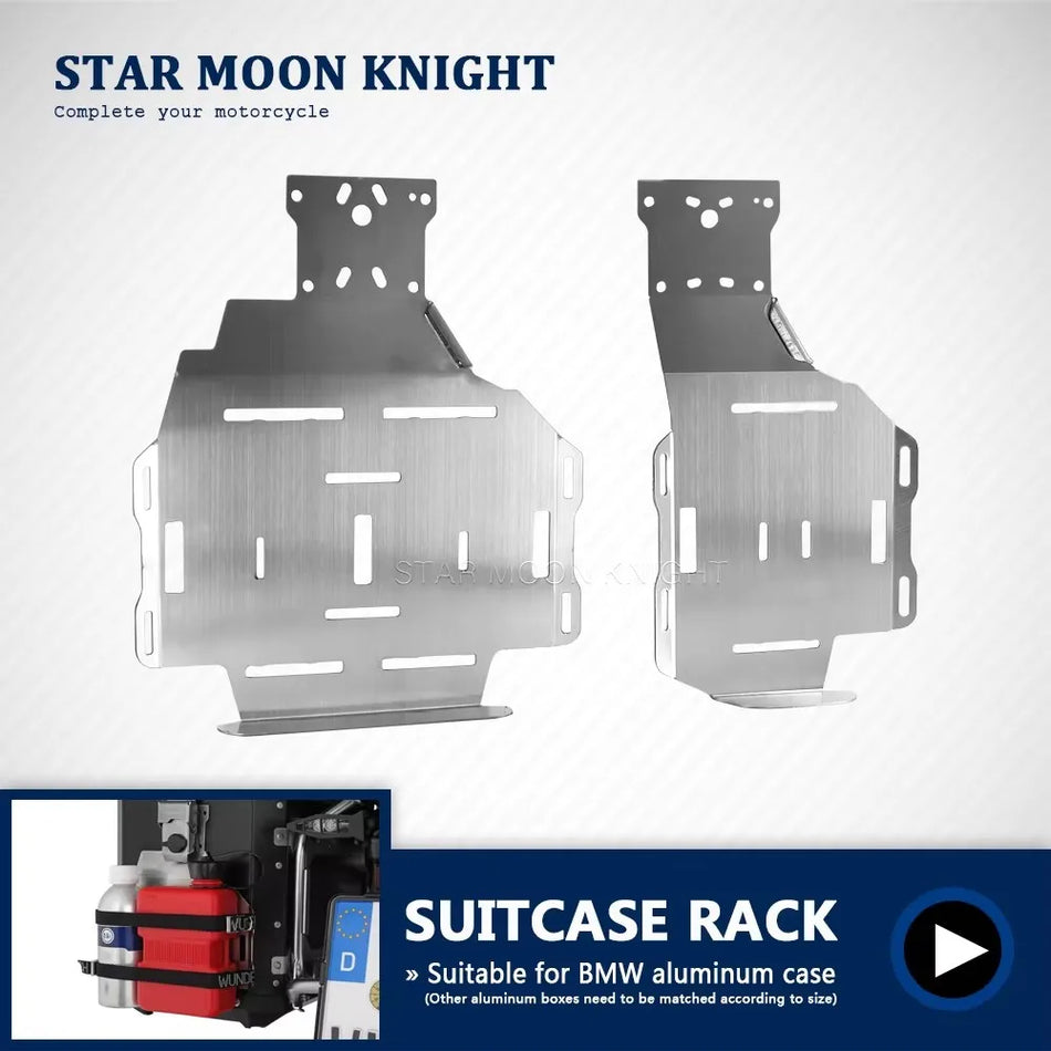 Suporte para Mala Lateral BMW R 1250 GS com Bagageira em Alumínio para Modelos BMW Adventure