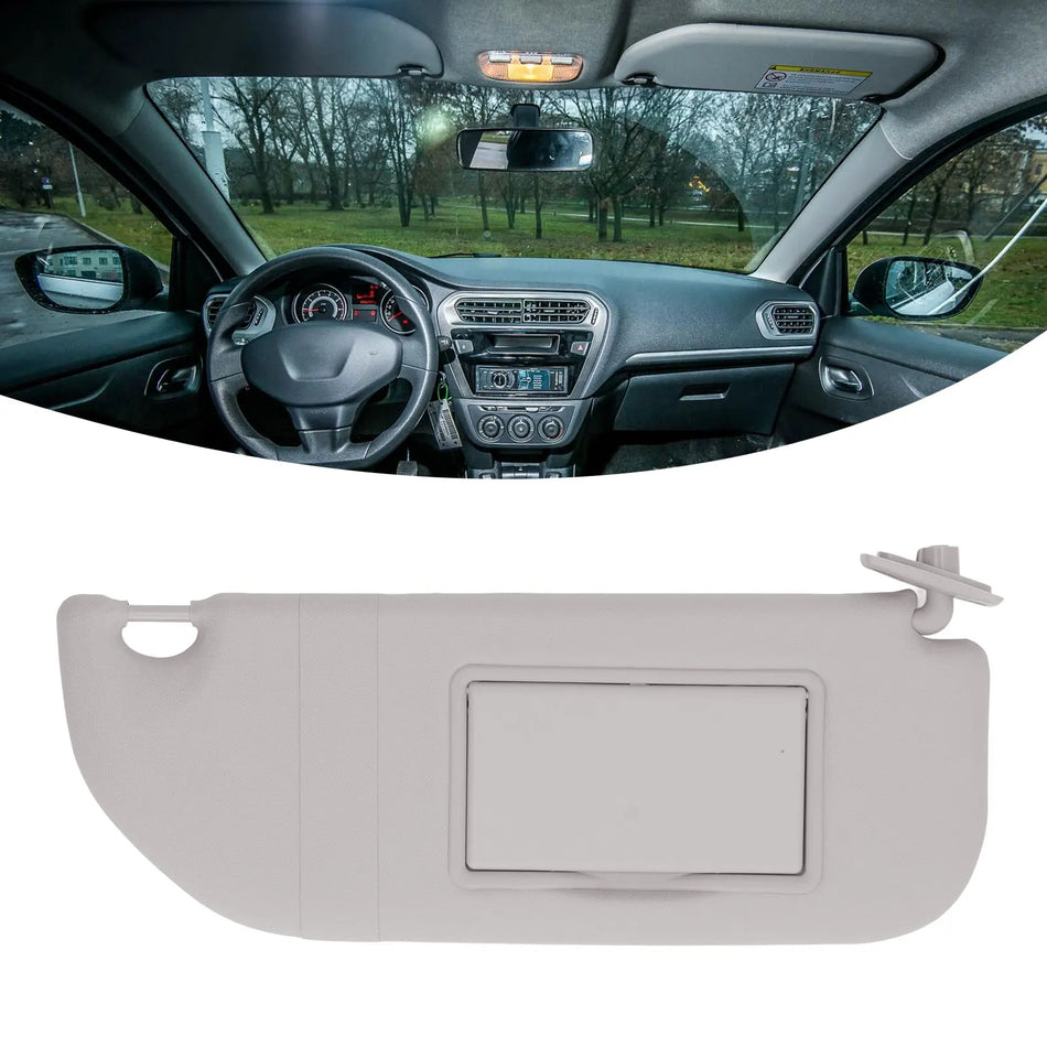 Zespół osłony przeciwsłonecznej dla Peugeot 301 i Citroen C3 ABS prawa wnętrze wymiana