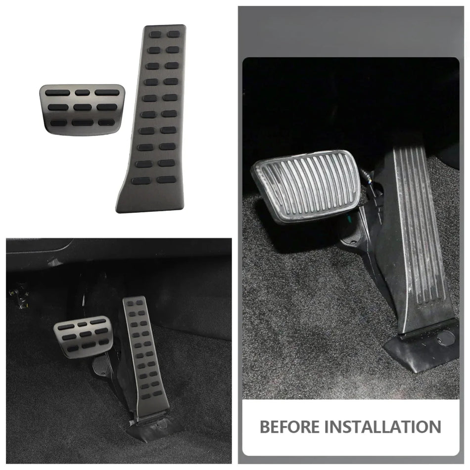 Poklopac papučice za Hyundai Sonata i druge Hyundai modele, od nehrđajućeg čelika i gume, s protukliznim gripom