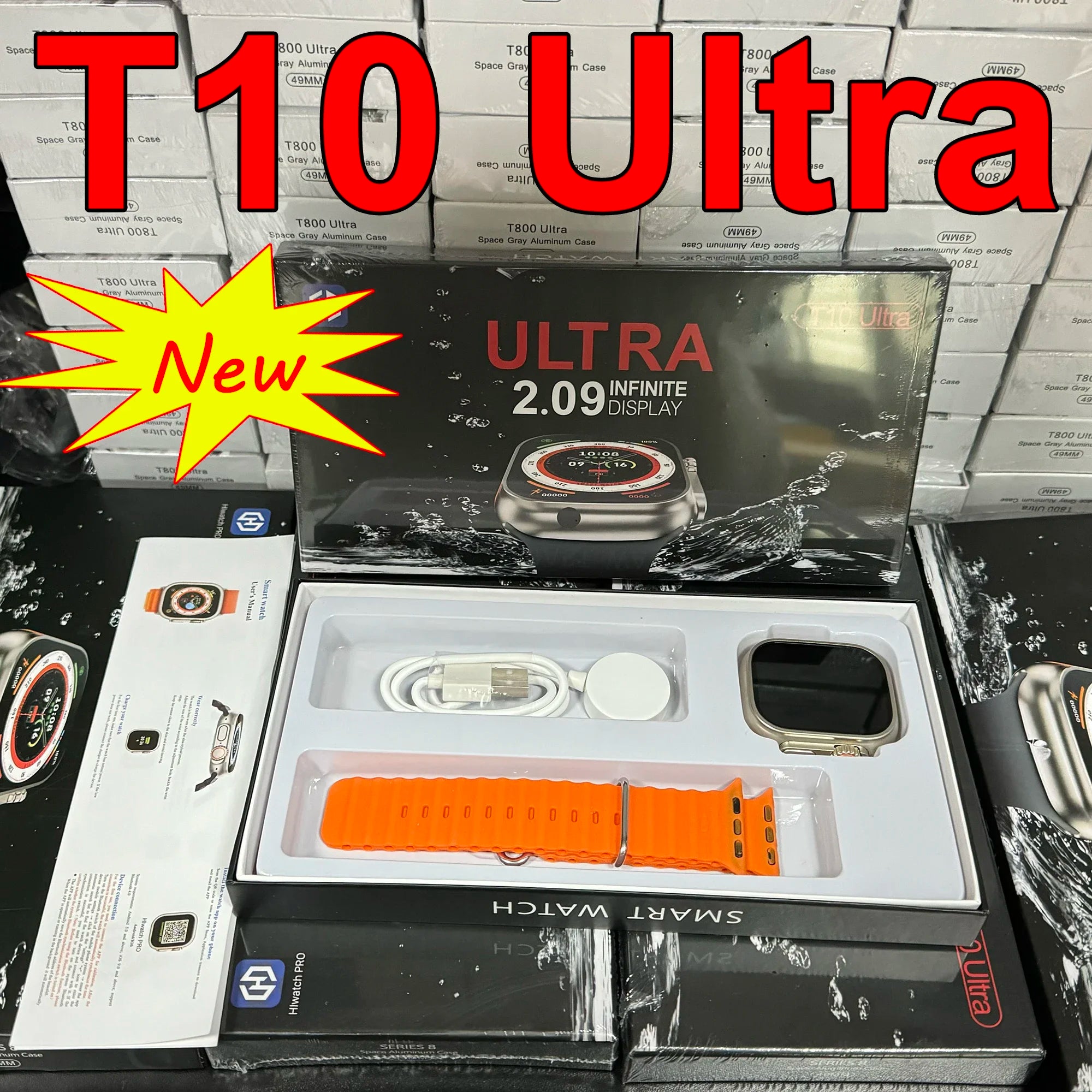 T10 Ultra Smart Watch &ndash; NFC GPS Bluetooth Calling And Music