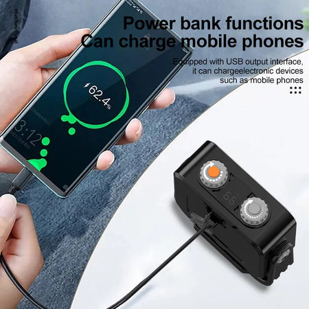 8000mAh Work Floodlight &ndash; Ultra Bright COB Camping Lantern