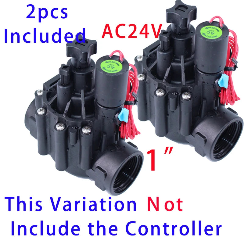 8 Station WiFi Indoor Smart Sprinkler Controller 1inch2pcs