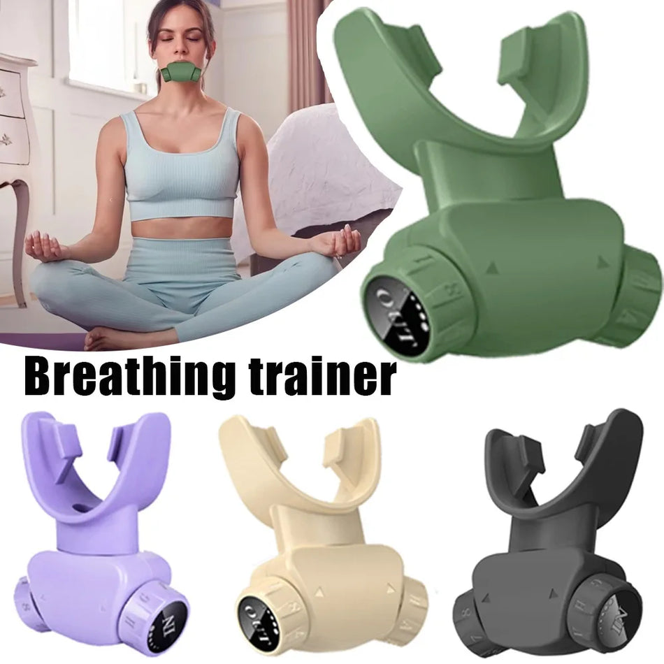 Portabler Atemtrainer für inspiratorisches Muskeltraining, verbessert die Ausdauer