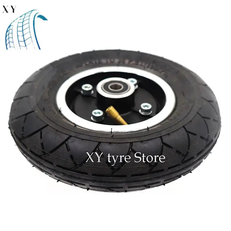 NoEnName_Null 8 Inch Electric Scooter Wheel with Pneumatic Tire &amp; Alloy Rim