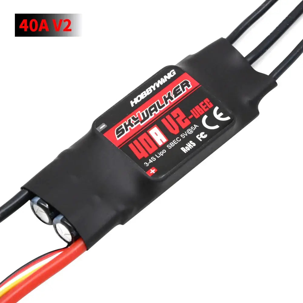 Hobbywing Skywalker 40A 50A 60A 80A 15A 20A 30A 100A 120A V2 130A160A ESC Speed Controller With UBEC For RC Airplanes Helicopter by InterCyprus Trading Ltd