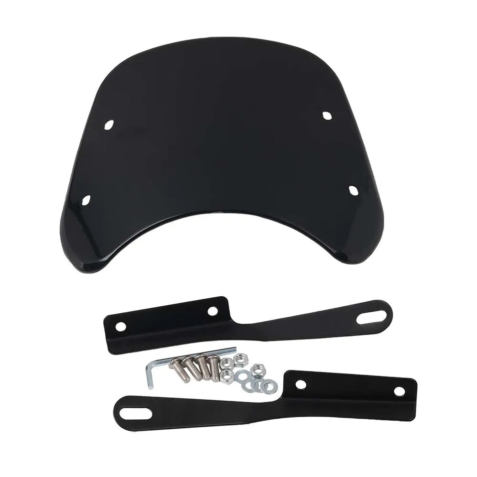 Benelli Imperiale 400 Windscreen Deflector With ABS Plastic and Metal Bracket, Retro Style For 750 SEI And 500 Quattro