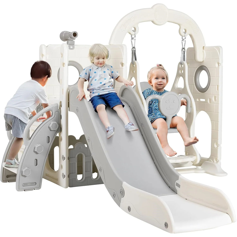 Игровой набор для скалолазания на заднем дворе Game Time Sports Slide