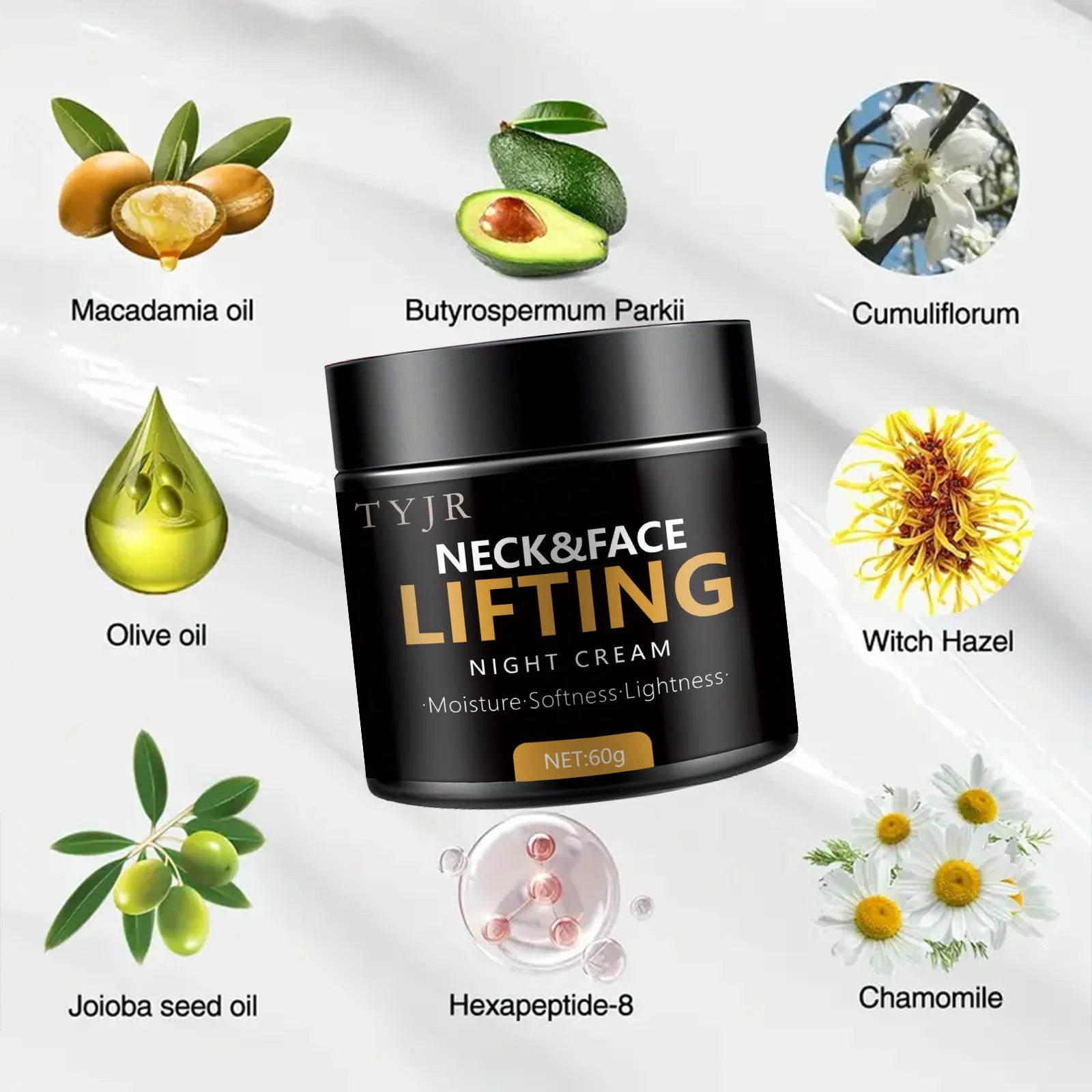 Neck Lines Protein Cream &ndash; Anti-Aging Rejuvenation and Nourishment