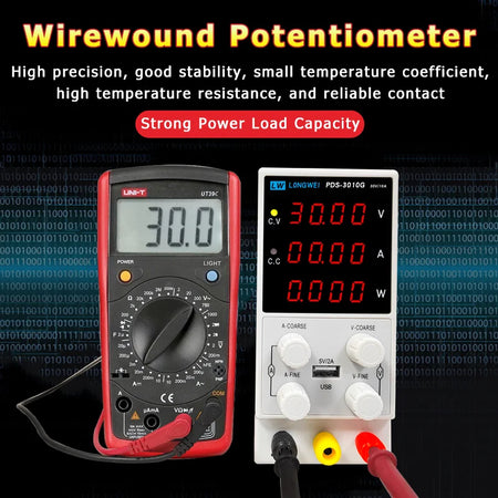 Longwei PDS-3010G - Adjustable 0-30V 10A Lab Bench Power