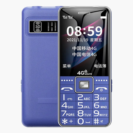Mafam Elderly Phone Big Button &ndash; Long Battery Life Blue