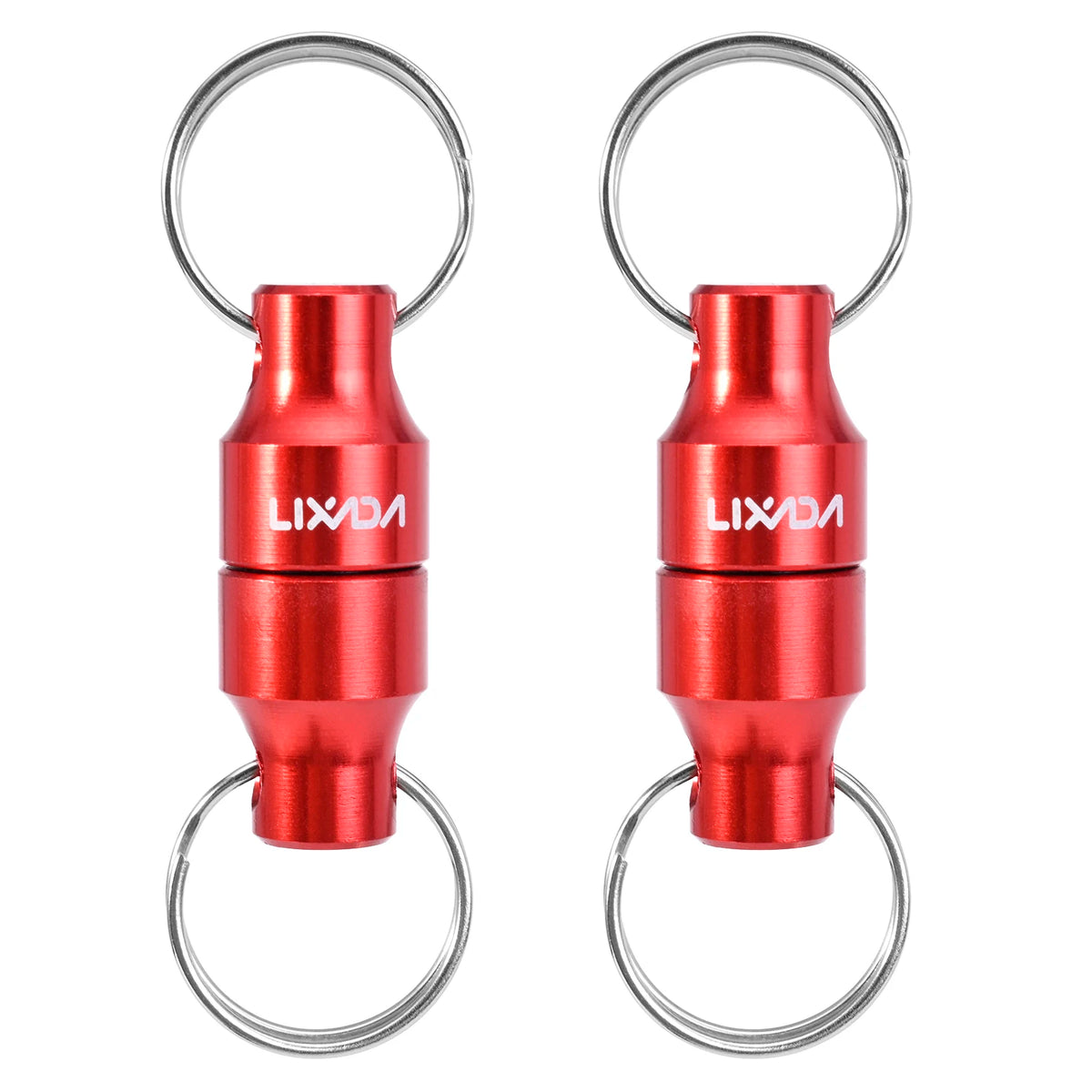 Lixada Fly Fishing Magnetic Net Release Holder &ndash; Clip red 2pcs