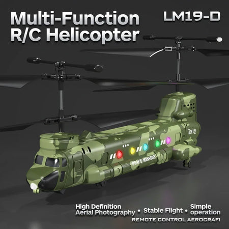 LM19-D HD Camera RC Helicopter &ndash; Fall Resistant Durability