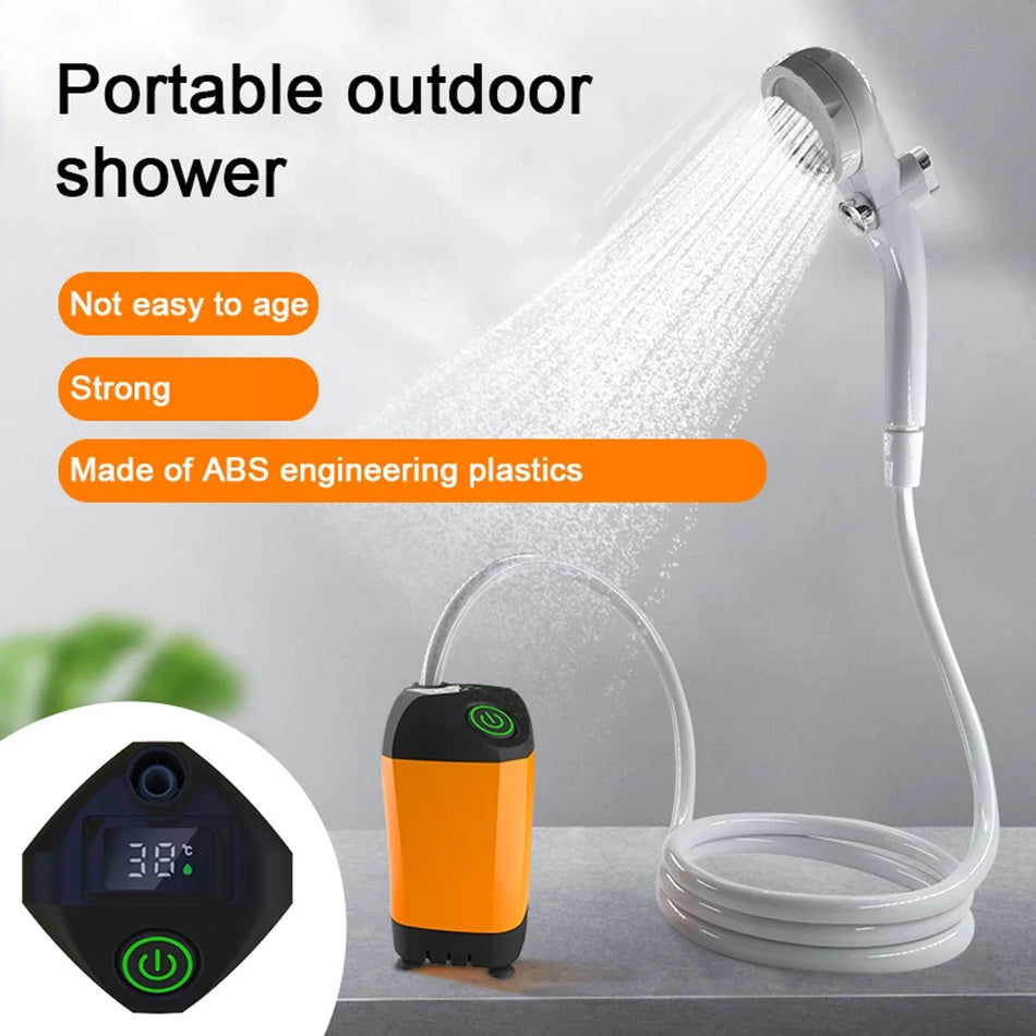 Portable Rechargeable Electric Shower Pump &ndash; Convenient USB Powered Design