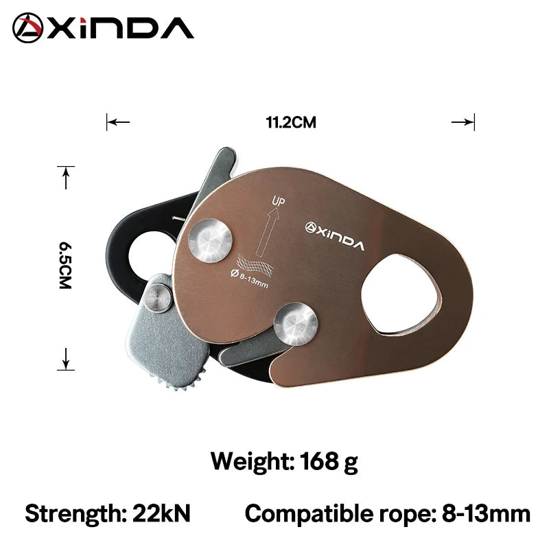 XINDA Automatic Lock Karabiner Safety Gear for Climbing and High-Risk Activities