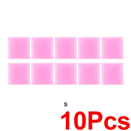 10Pcs Sports Finger Sleeves &ndash; Medical-Certified Silicone Protection Pink-S-10Pcs / CHINA