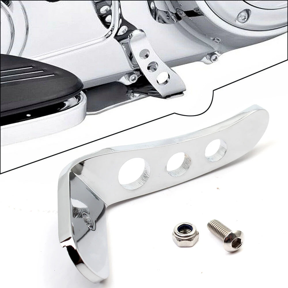 Motorcycle Chrome Foot Pedal Stand &ndash; Easy Kickstand Operation Default Title