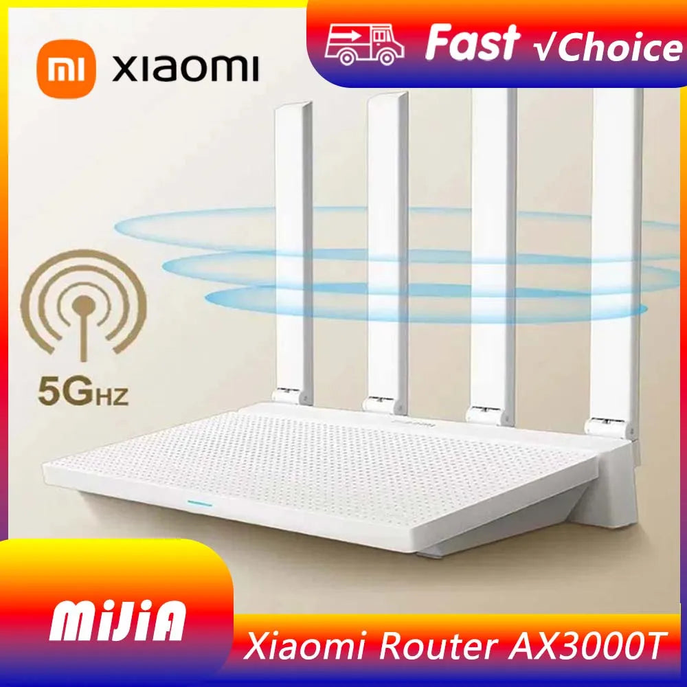 Xiaomi Router AX3000T - WiFi 6 Mesh With Wall Penetration