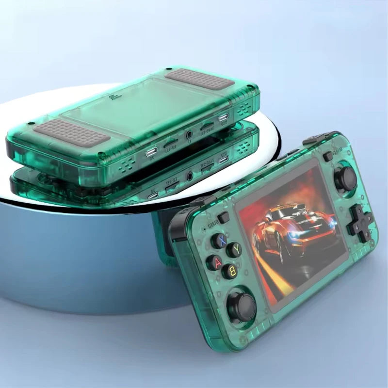 R36H Retro Handheld Video Game Console &ndash; Open Source Linux green / 128GB