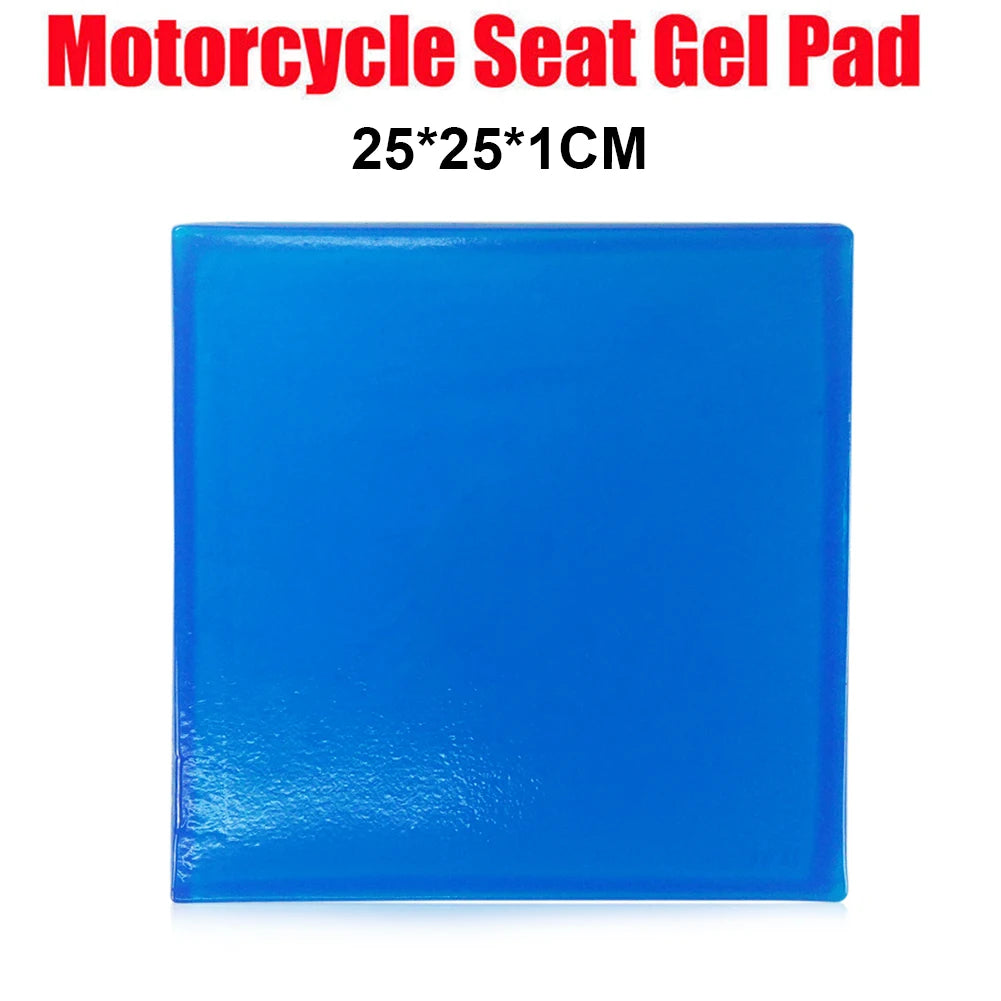Motorcycle Seat Gel Pad &ndash; Ultra Comfort Gel Cushion 25x25x1cm