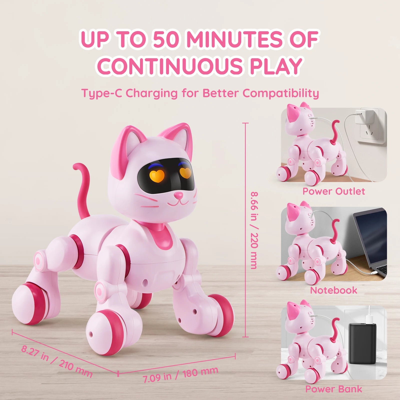 SucceBuy Intelligent Remote Control Robot Cat &ndash; Programmable