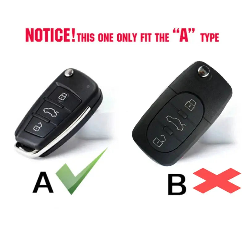 Silicone Car Remote Key Fob Shell Cover Case For Audi A1 S1 A3 S3 A4 A6 TT Q3 Q7 2005 - 2013 Skin Holder Protector 3 Buttons by InterCyprus Trading Ltd