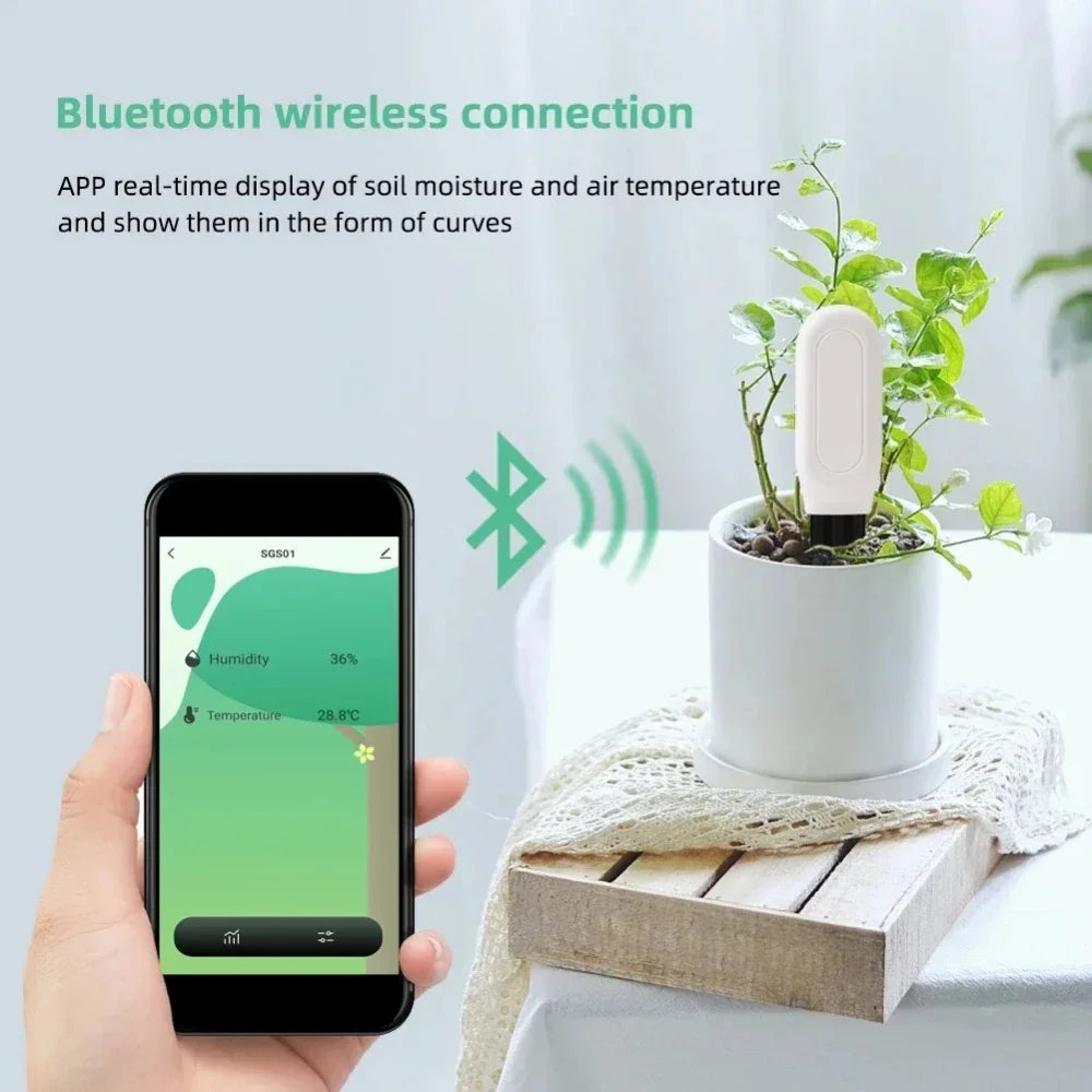 Tuya Zigbee Smart Soil Tester &ndash; Real Time App Monitoring