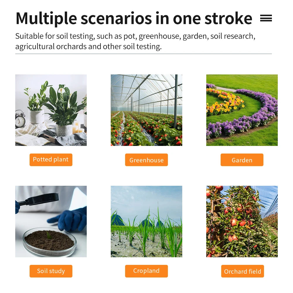 3 In 1 Soil Detector Humidity Sunlight PH Meter &ndash; Digital PH