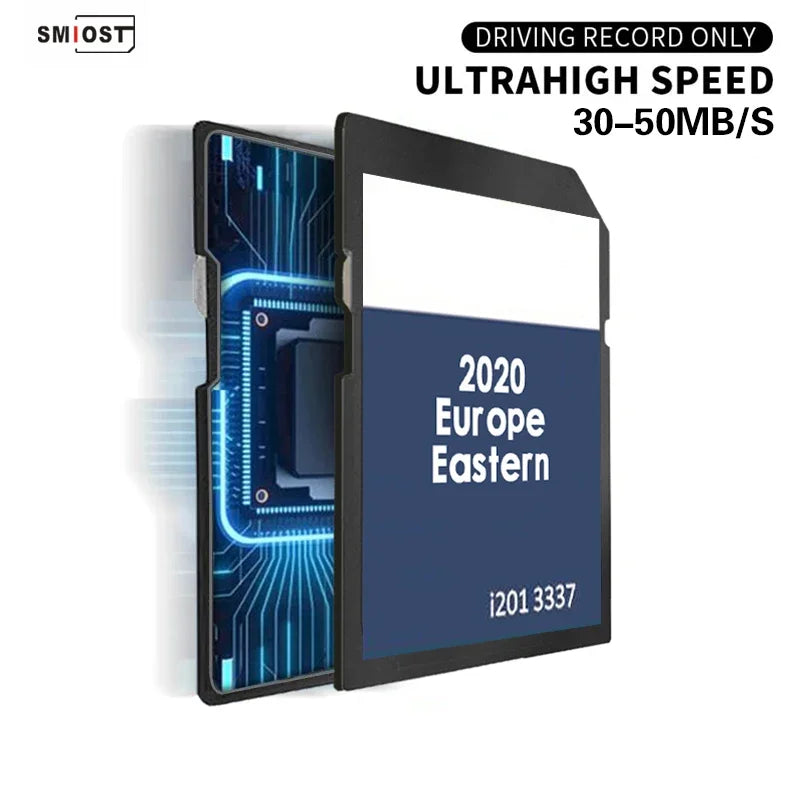 SMIOST Navigation SD Card 8GB RNS310 &ndash; Fast Map Load