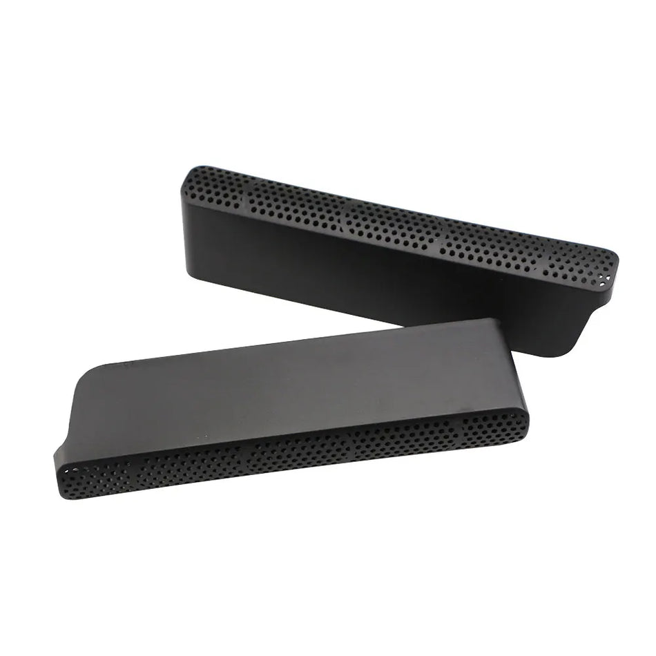 Капак за вентилационен отвор на климатик под седалката за Mercedes-Benz C, E, GLC клас, ABS черен