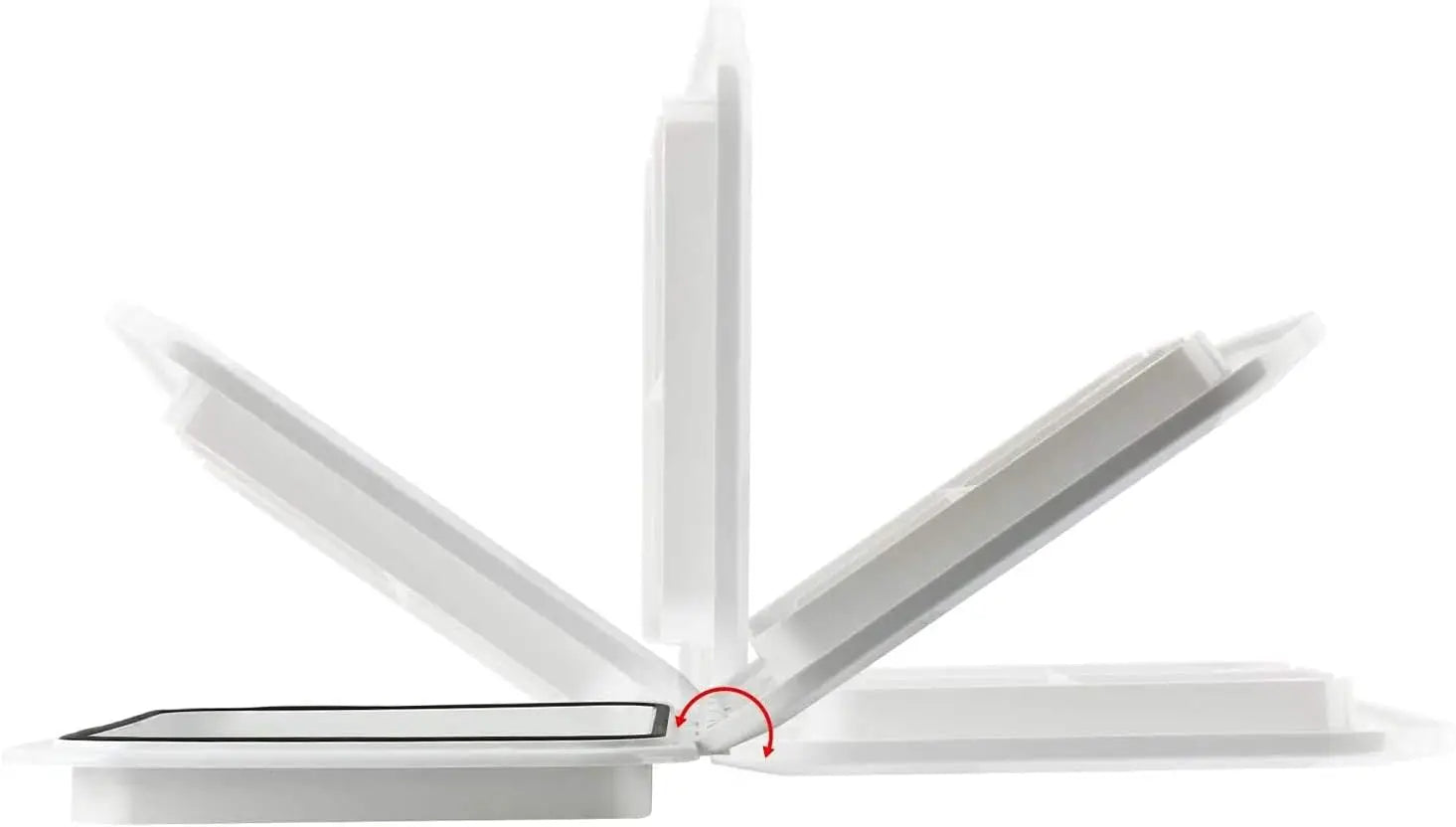 Premium Marine Deck Hatch 12-3/8" x 17-1/4" - White ABS Access Hatch