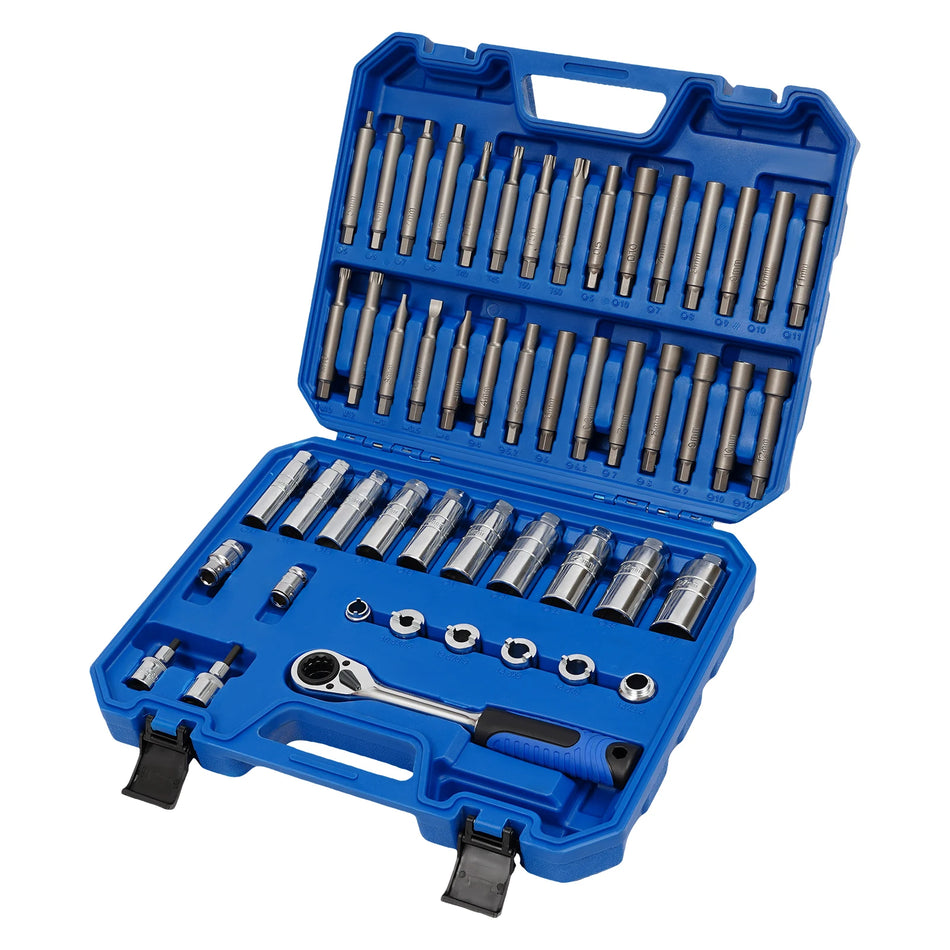 Herramienta de extracción de amortiguadores de coche de 50 piezas de cromo vanadio