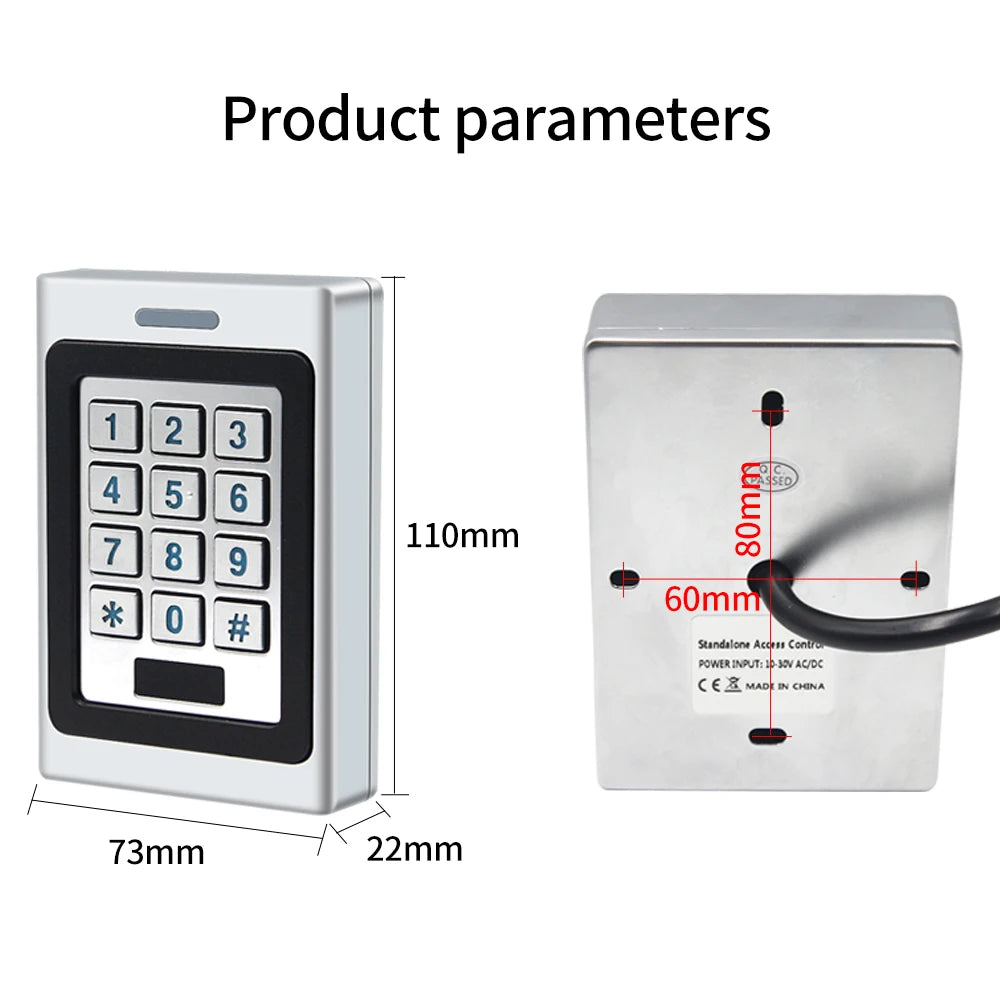 A7-T-EM Standalone Access Control &ndash; Pulse Mode For Two Doors