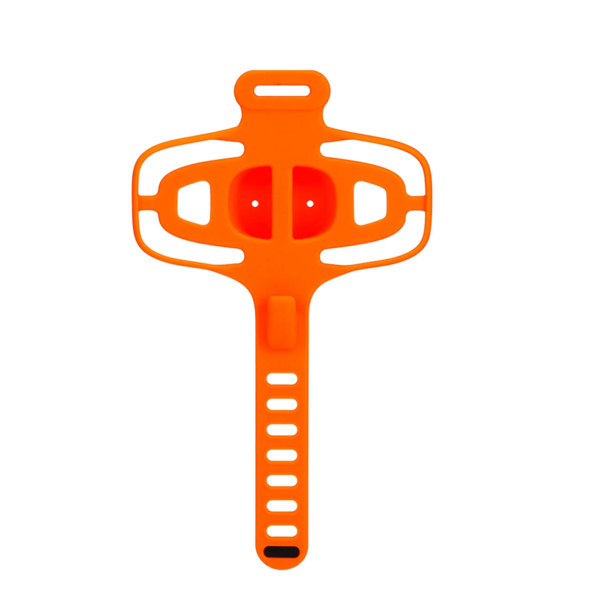 Bike Phone Holder Silicone Mount &ndash; Easy Phone Removal Orange