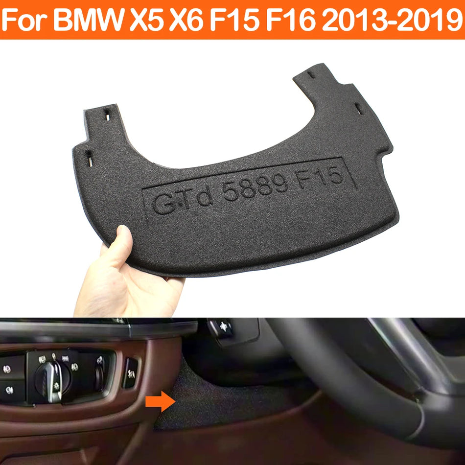 Dashboard Front Under-Lower Cover Sponge Backplate Replacement For BMW X5 F15 X6 F16