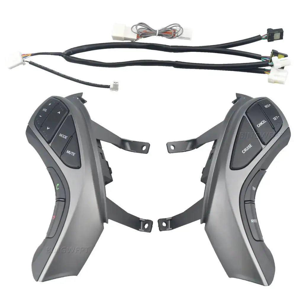 NEW Bluetooth Phone Cruise Control Steering Wheel Switch 5Pins Wire For Hyundai Elantra MD 2010 2011 2012 2013 2014 2015 2016 by InterCyprus Trading Ltd