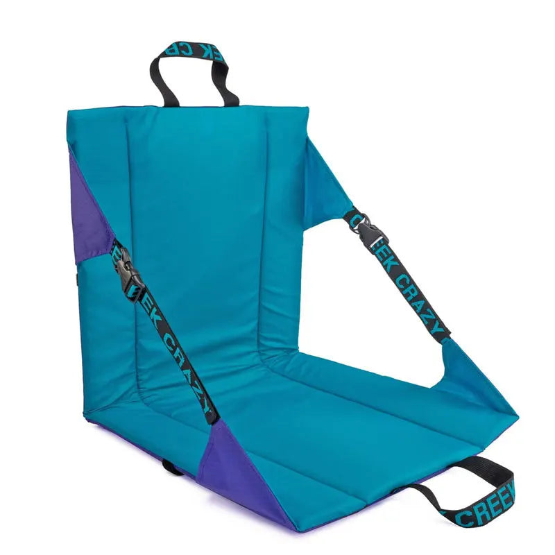 Folding Reclining Stadium Chair With Padded Back Support