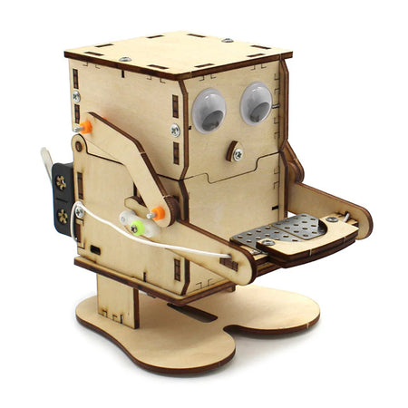 DIY Robot Eating Coin Kit &ndash; Engaging STEM Learning Experience