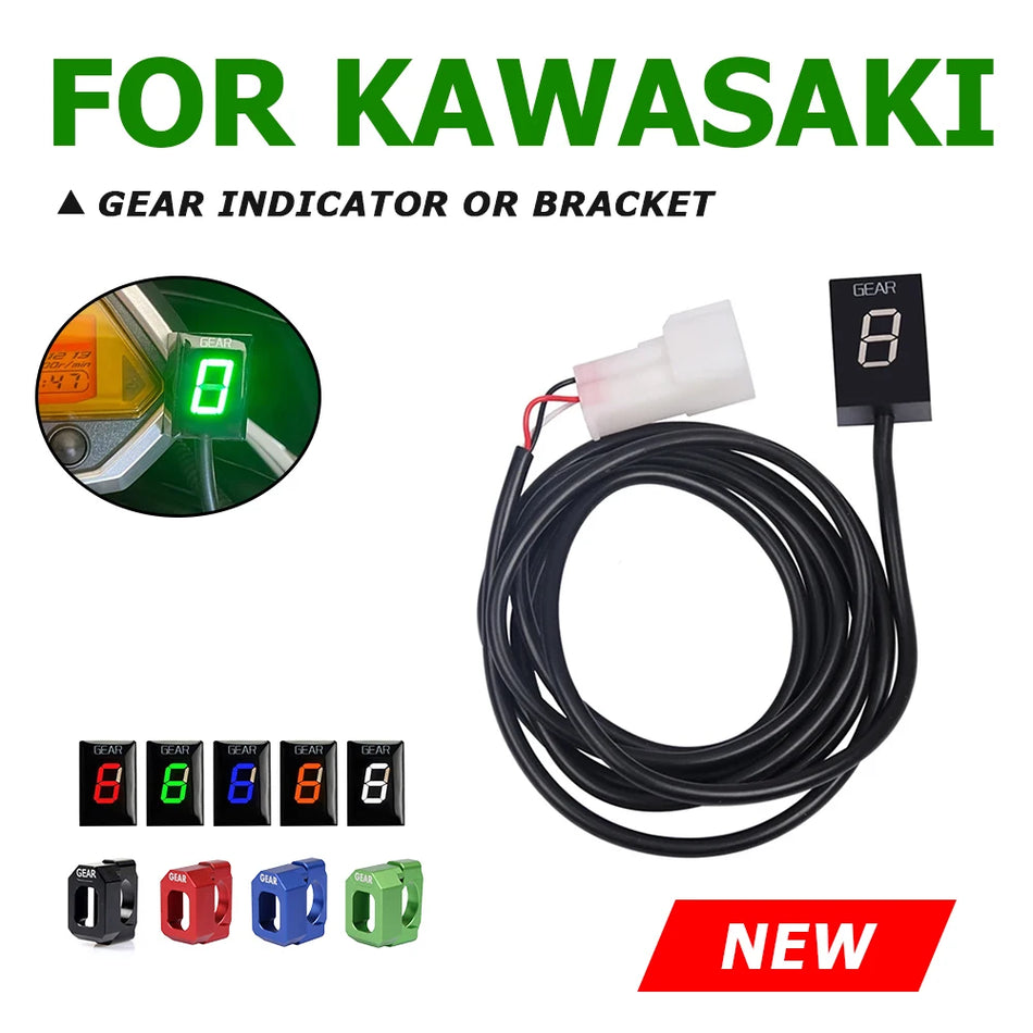 Kawasaki ZX-6R Gear Indicator Display Meter, Digitaalne Gear Counter
