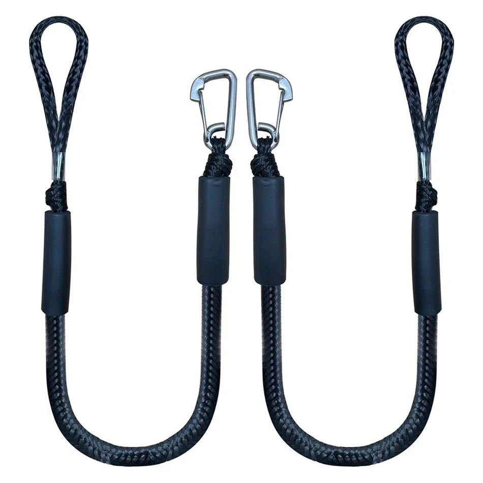 Boat Bungee Dock Lines for Kayaks, Jet Skis &amp; Pontoons - Secure &amp; Durable