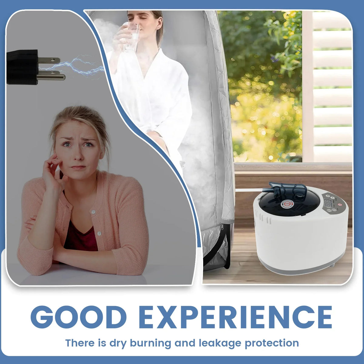 Sauna Steam Generator 1000W 3L &ndash; Efficient Heat Output