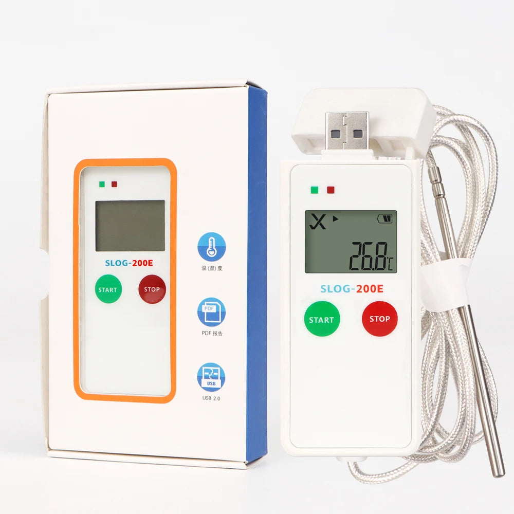 Ultra Low Temp Data Logger &ndash; LCD Display USB Temp Recorder