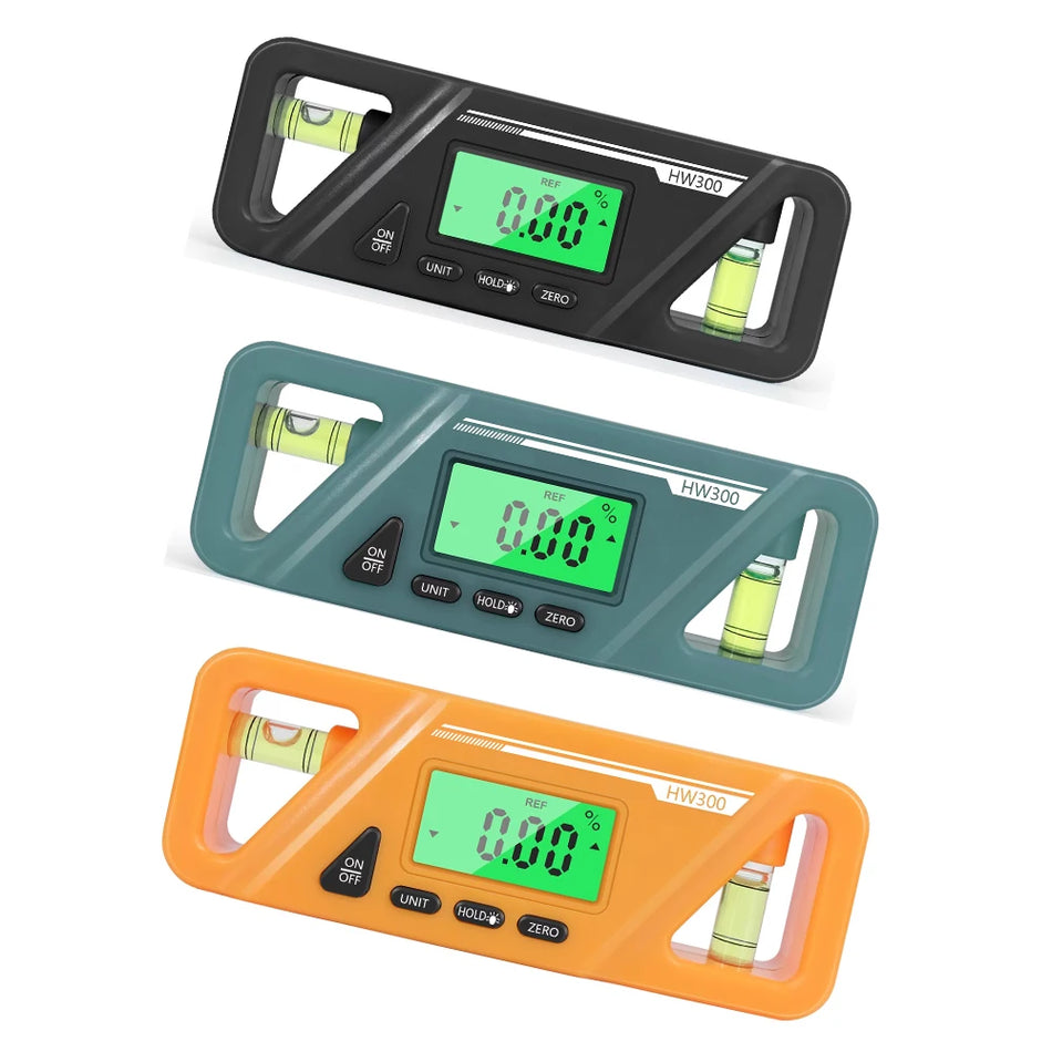 HW300 Inclinometer &ndash; Digital Protractor And Level Gauge
