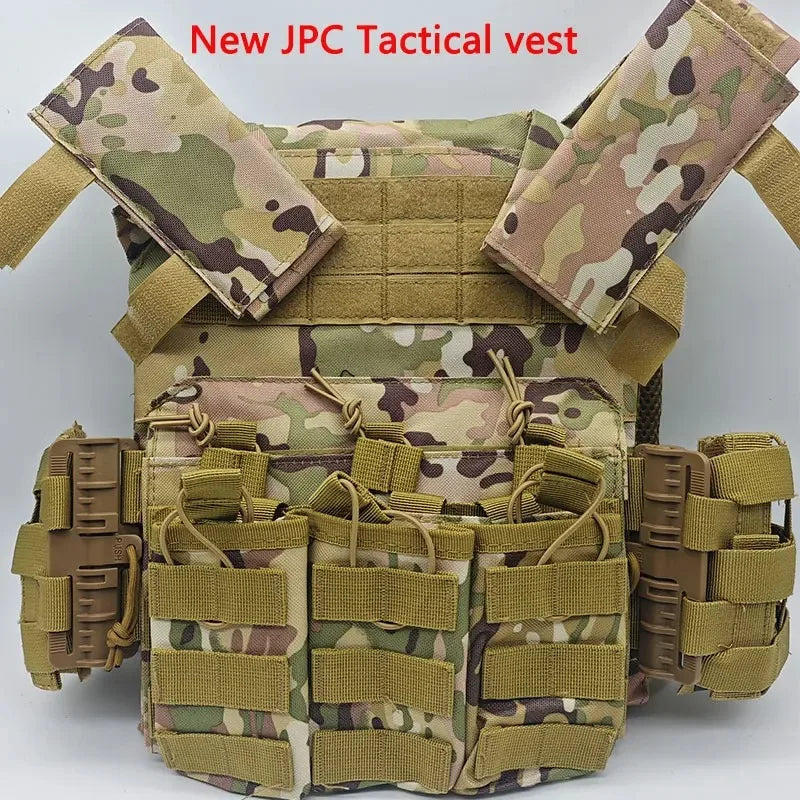 Quick Release Buckle Tactical Vest JPC - Ultra Lightweight CP