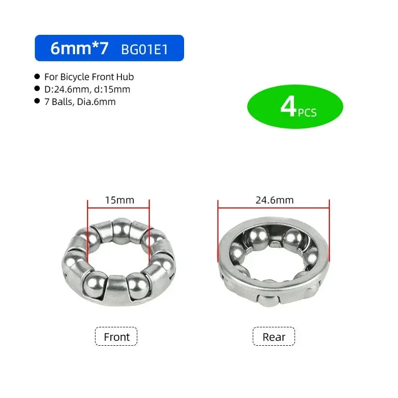 DEEMOUNT 4pcs Ball Retainers &ndash; Durable Heat Treated Carbon Steel BG01E1 4pcs / CHINA