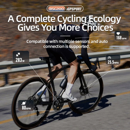 iGPSPORT BSC200 &ndash; Wireless Waterproof GPS Cycling Computer